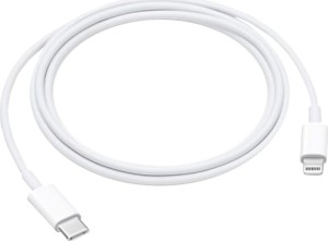 Apple USB-C to Lightning Cable 87W Λευκό 2m (MKQ42ZM/A)