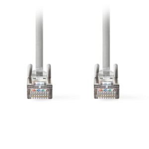 NEDIS CCGT85320GY20 Network Cable CAT6a SF/UTP RJ45 Male RJ45 Male 2.0 m Grey